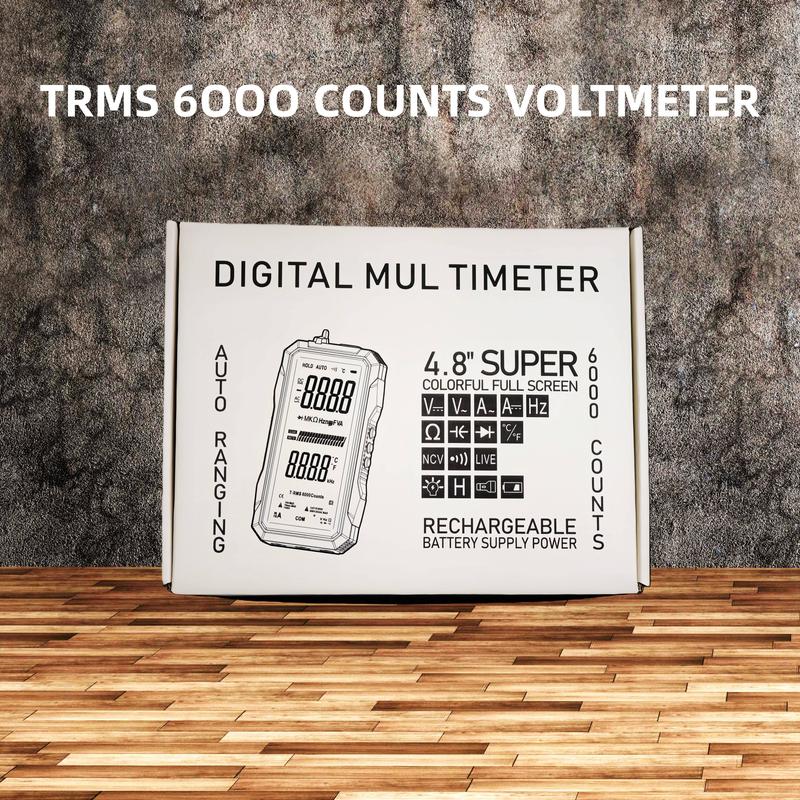 6000-Count True RMS Auto-Ranging Digital Voltmeter